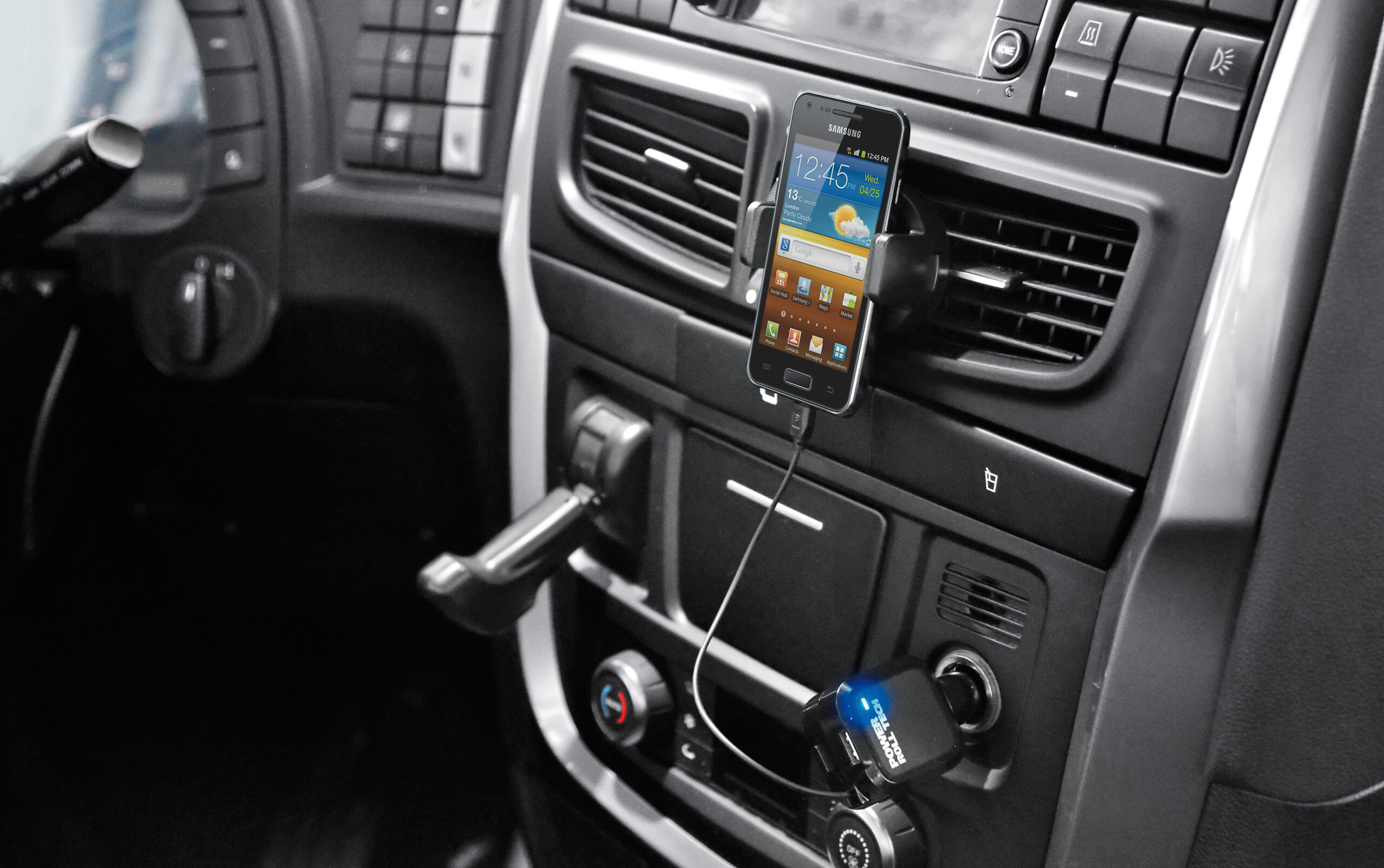 Caricabatteria Micro Usb con 1 porta Usb - Fast Charge - 3100 mA - 12/24V - immagine 9