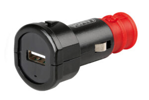 Uni-Tech, caricabatteria universale 1 porta Usb - Fast Charge - 2400 mA - 12/32V
