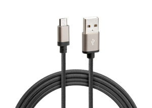Cavo rinforzato Usb > Micro Usb - 100 cm - Nero