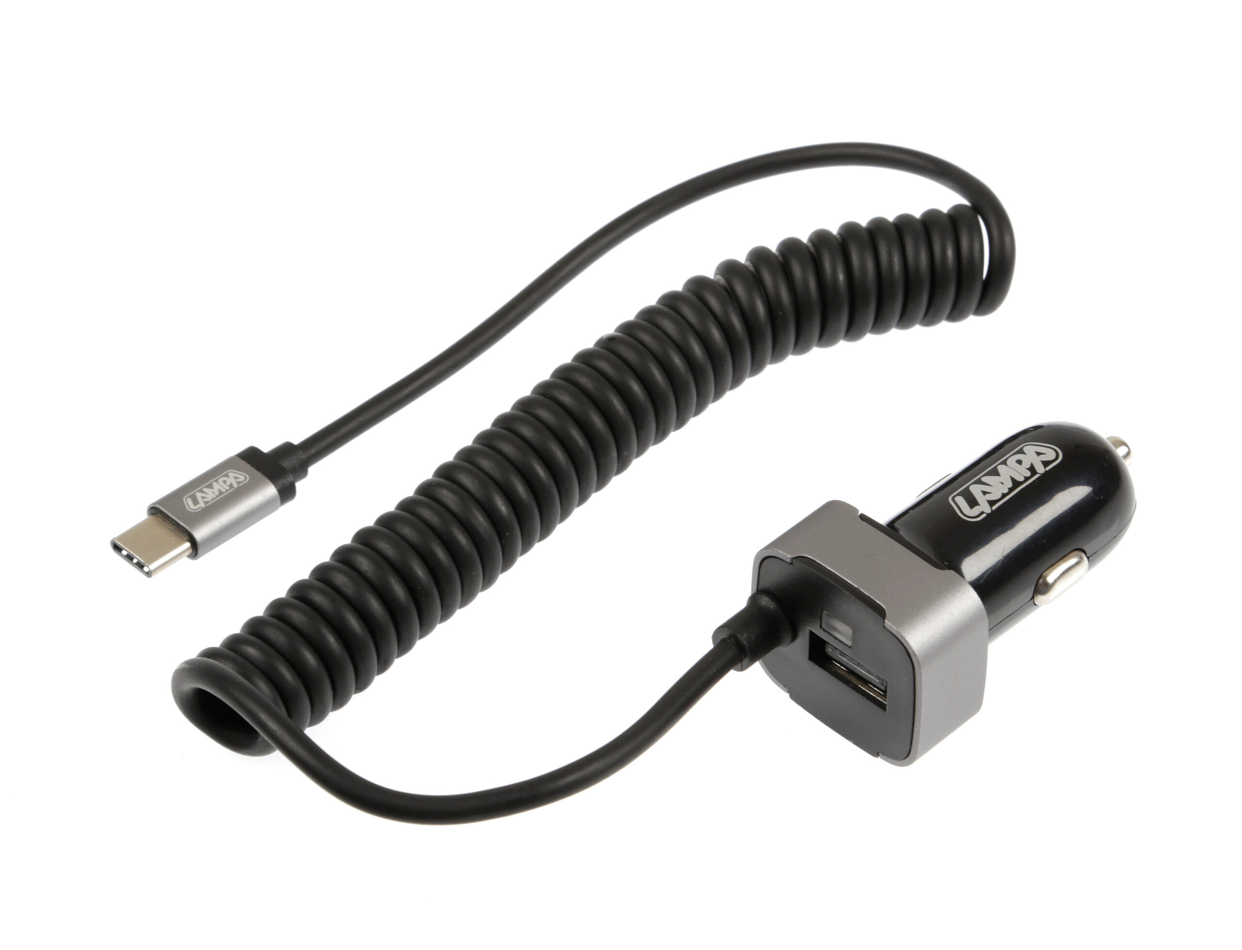 Caricabatteria Usb Type-C con 1 porta Usb - Fast Charge - 3000 mA - 12/24V