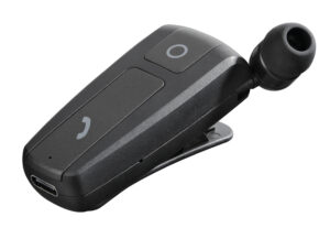 Clip, auricolare Bluetooth retrattile
