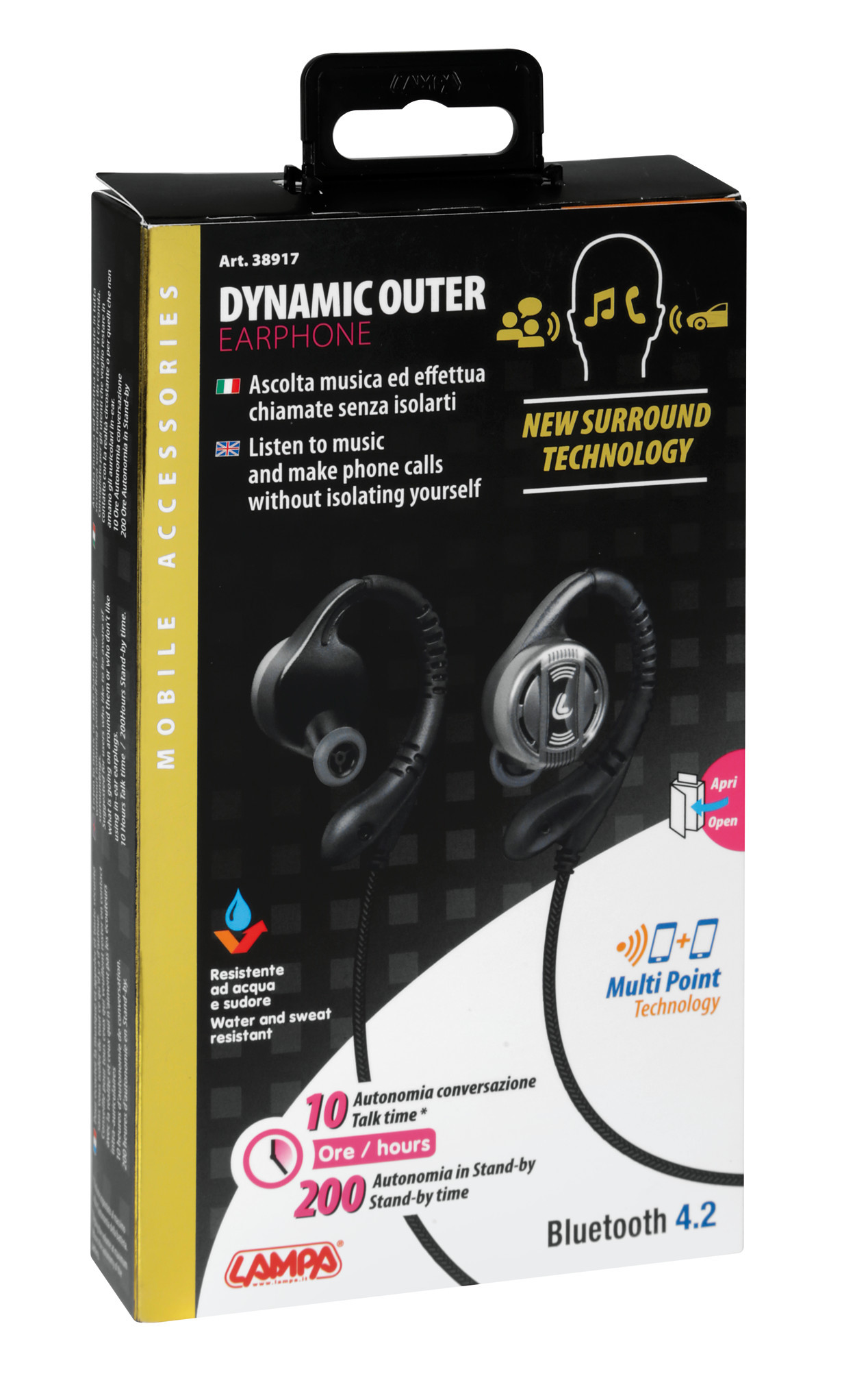 Dynamic Outer, auricolare stereo Bluetooth - immagine 7