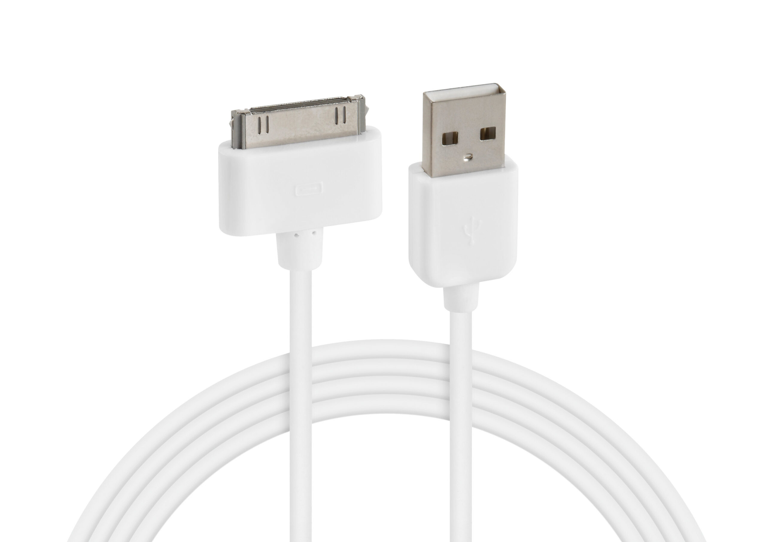 Cavo Usb > Apple Dock 30 Pin - 100 cm - Bianco