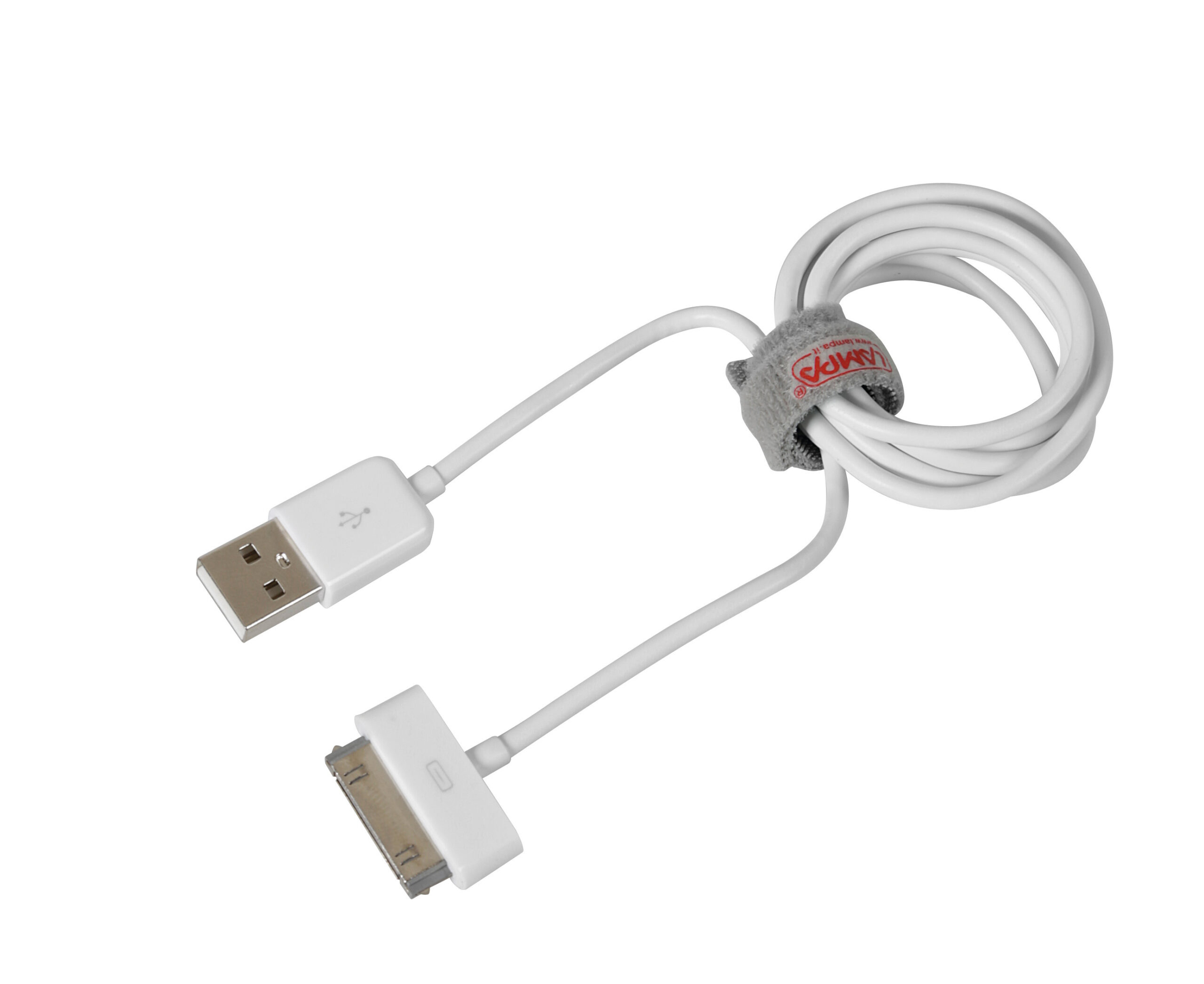 Cavo Usb > Apple Dock 30 Pin - 100 cm - Bianco - immagine 2