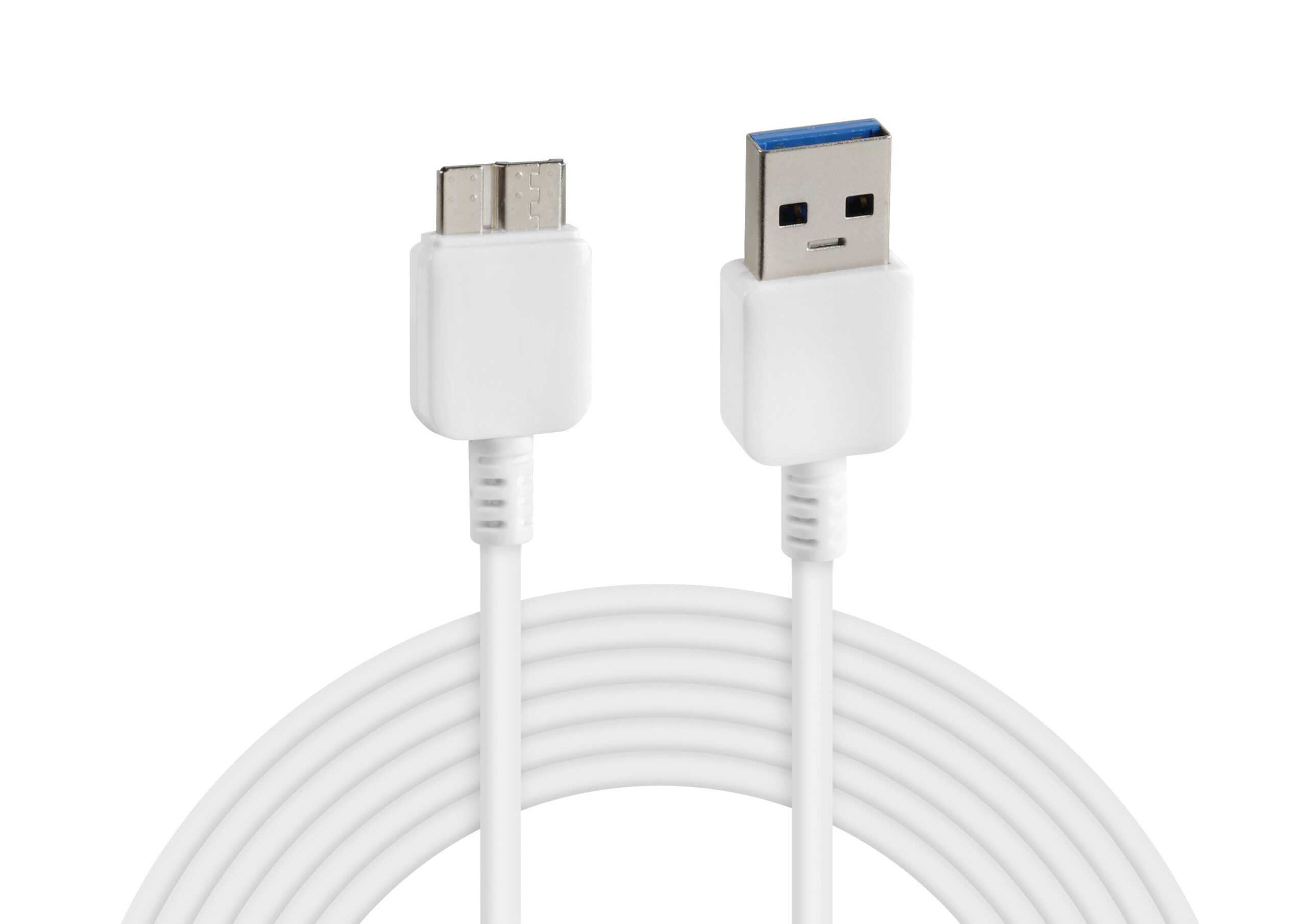 Cavo Usb > Usb 3.0 Micro B - 100 cm - Bianco