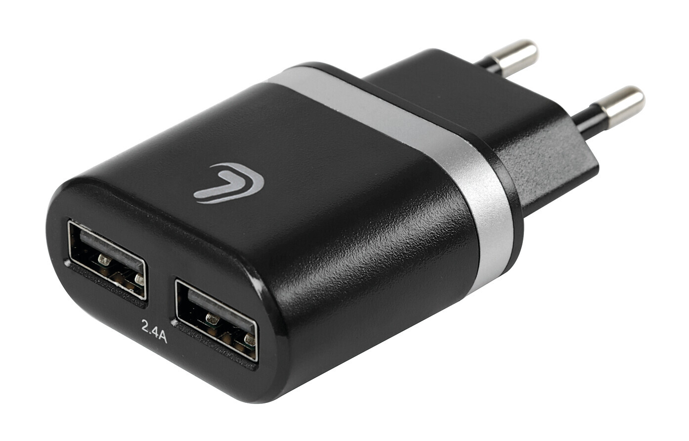 Caricabatteria da rete con 2 porte Usb - 2400 mA - 100/230V