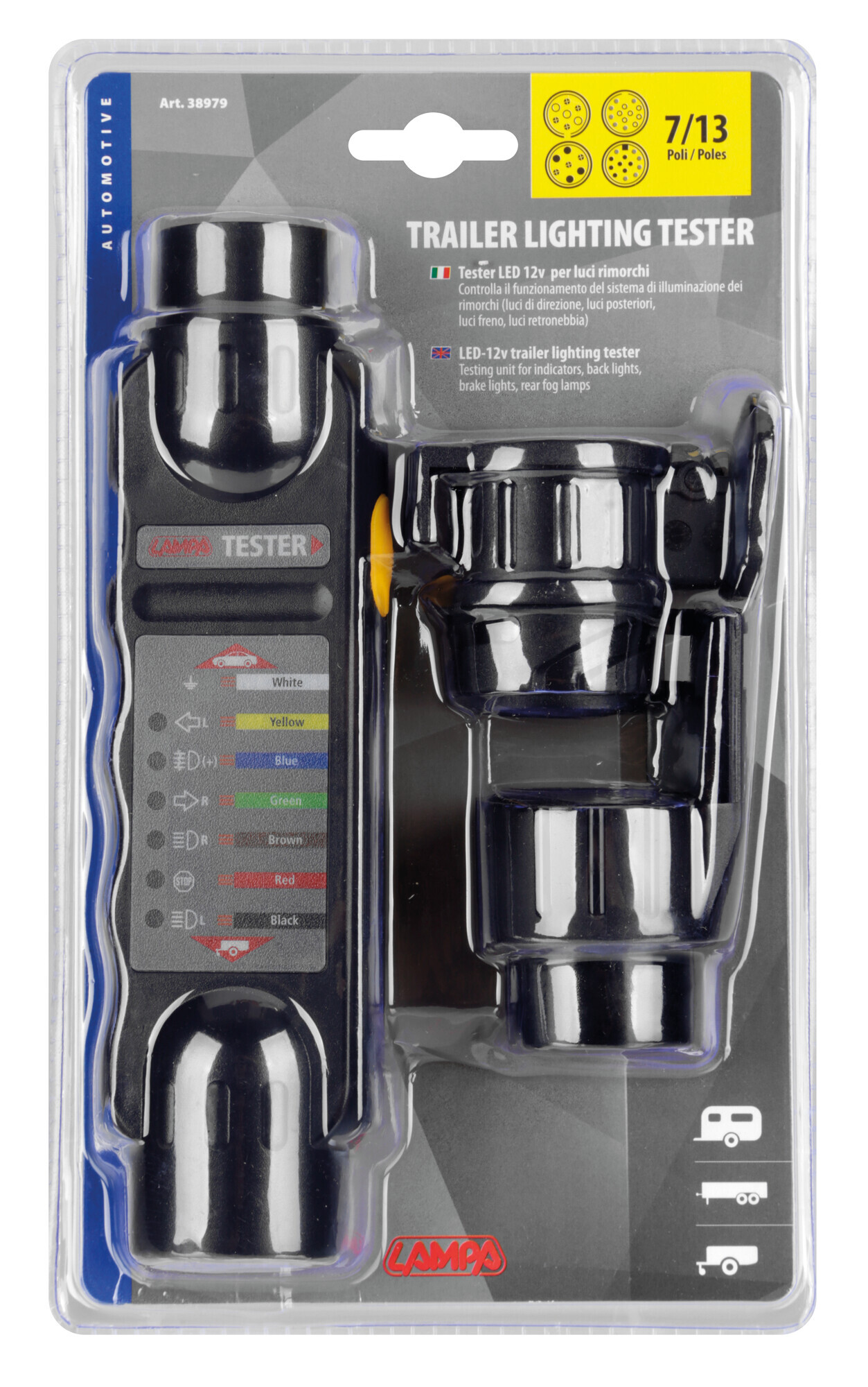 Tester per luci rimorchi, 12V - immagine 10