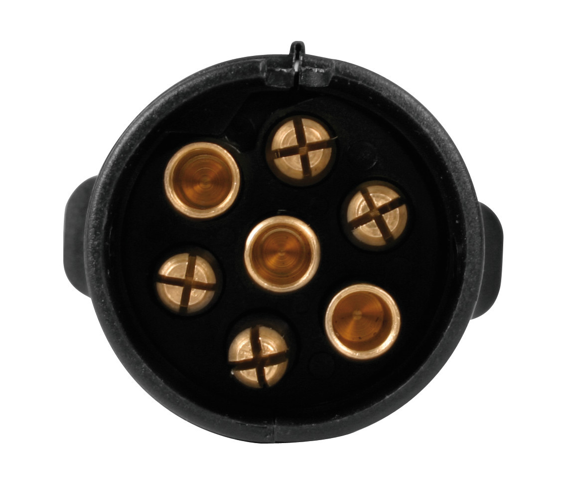 Spinotto 7 poli, chiusura autobloccante - immagine 2