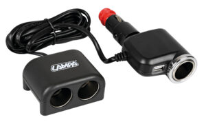 Duo 3+1, presa accendisigari multipla con USB, 12/24V