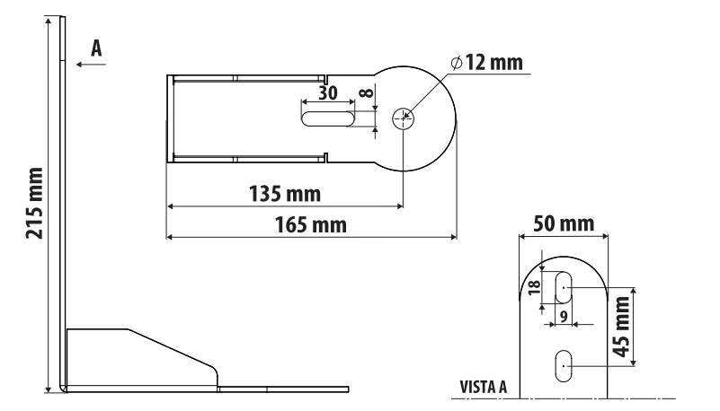 Staffa per antenna CB - Attacco su visiera parasole - compatibile per Daf XF (06/21>) - Daf XG (06/21>) - immagine 3