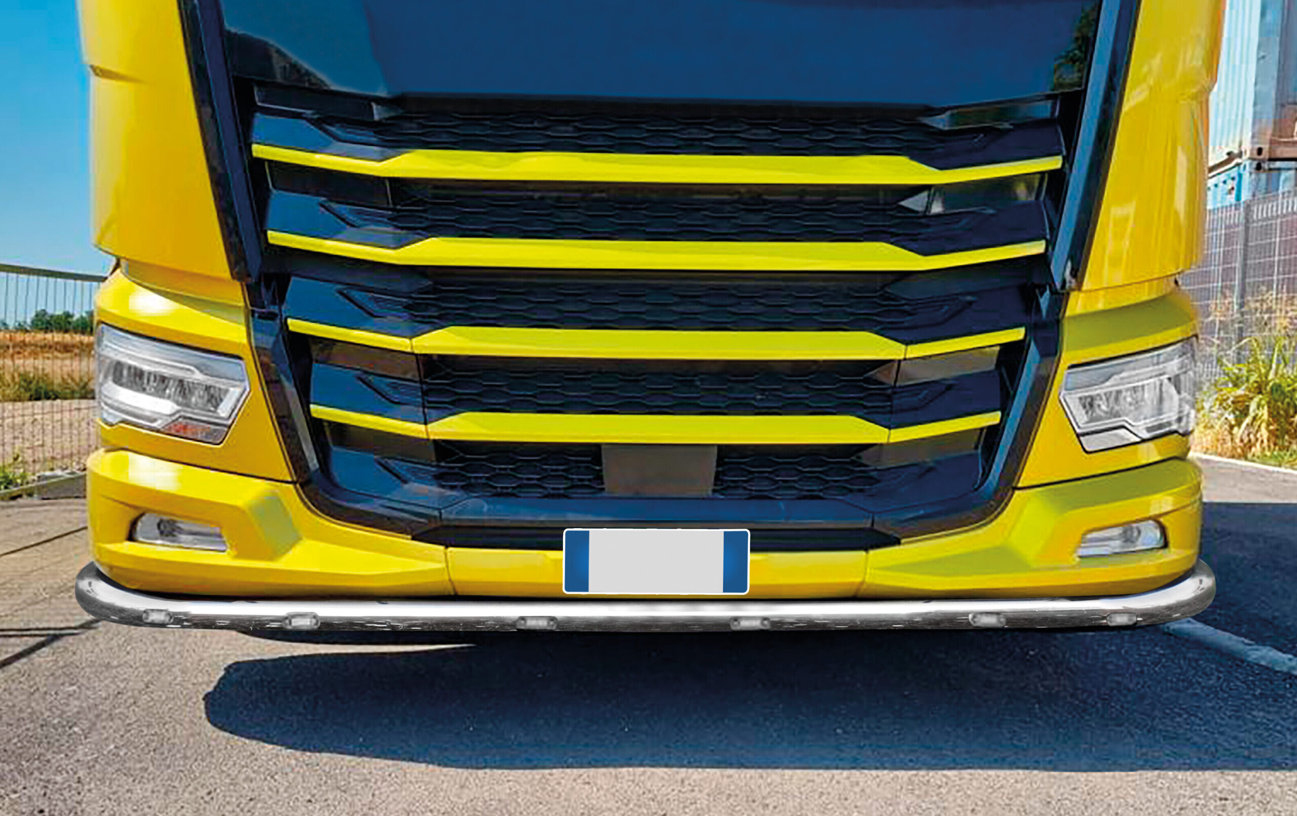 Barra paraurti, standard, 9 fori - compatibile per Daf XF (06/21>) - Daf XG (06/21>) - Daf XG+ (06/21>) - immagine 2