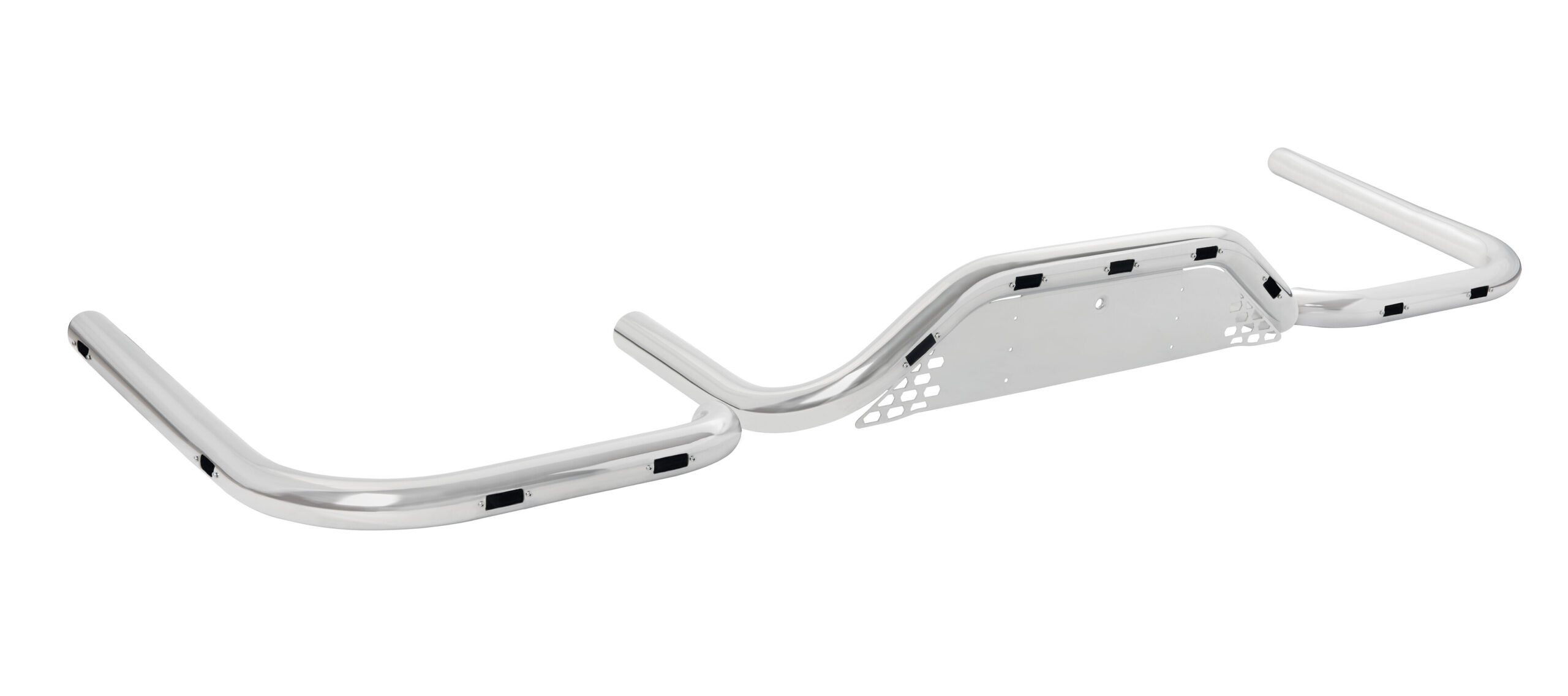 Barra paraurti con portatarga, kit 3 pz, 13 fori - compatibile per Daf XF 106 (10/12>05/21) Sospensioni aria