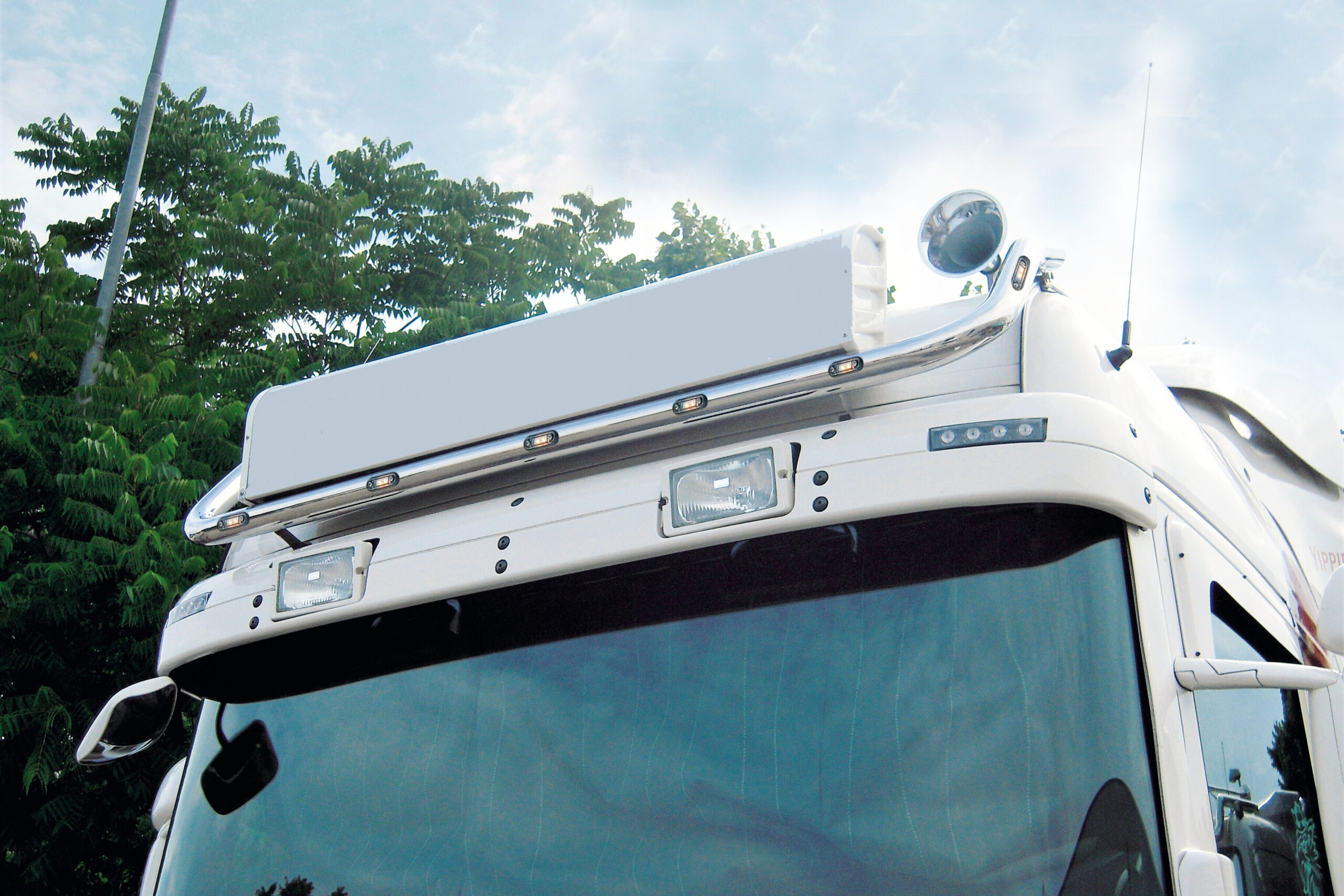 Barra portafari per tetto, standard corto, 9 fori - compatibile per Scania R Serie 6 (09/09>08/13) Topline - Scania R Serie 6 - Streamline (09/13>12/17) Topline - immagine 2