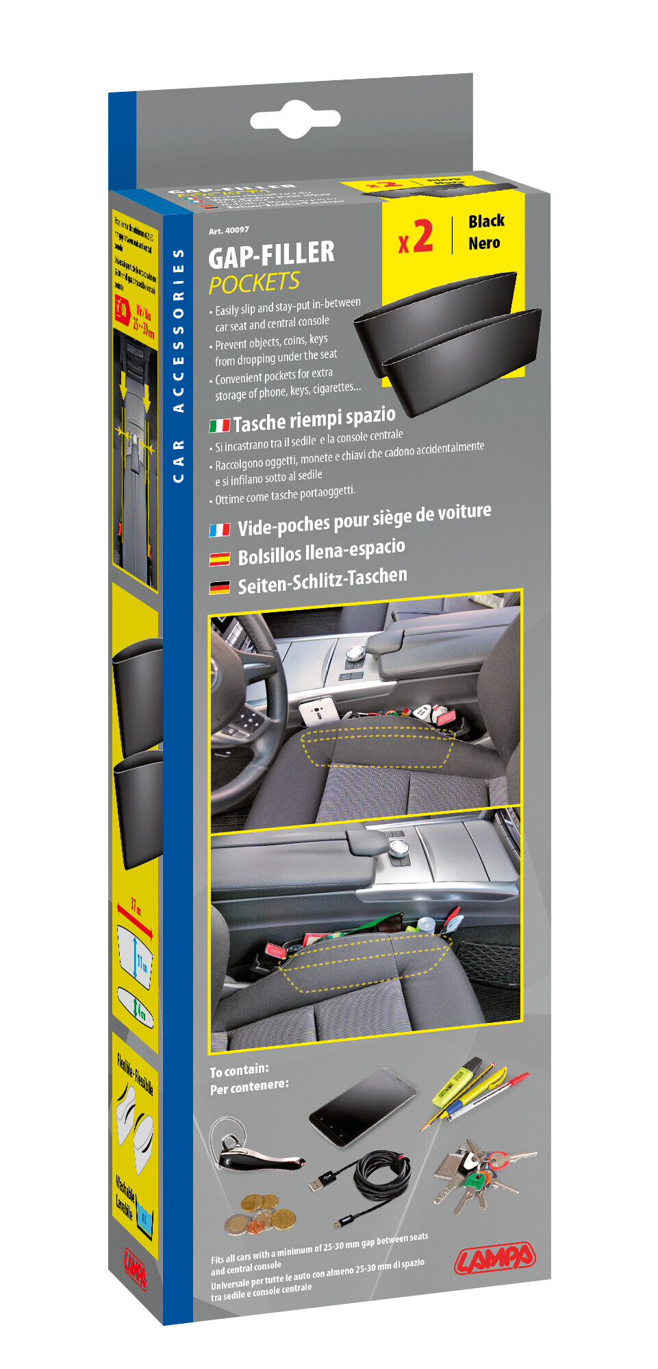 Tasche riempi spazio, 2 pz - immagine 2