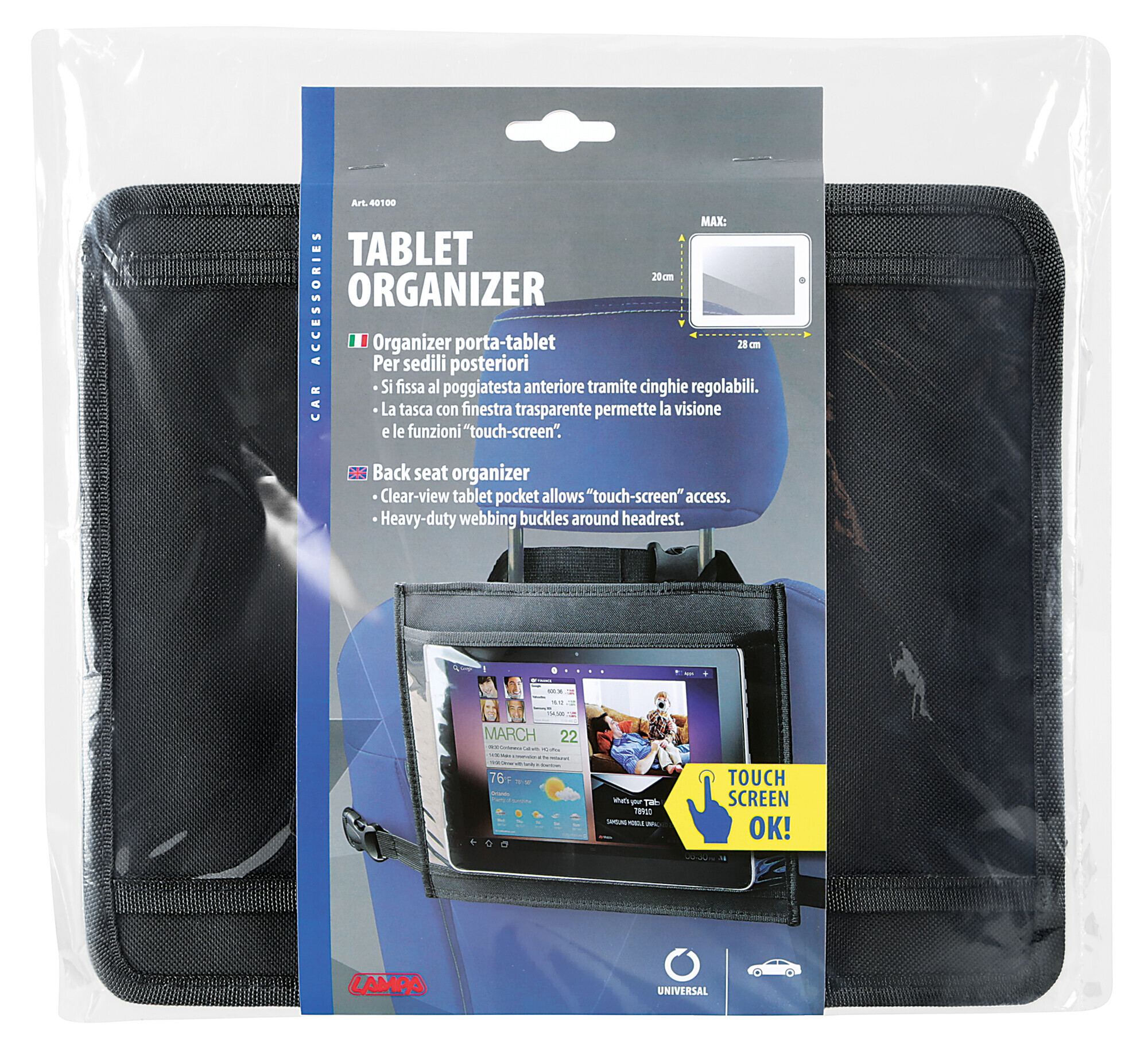 Organizer porta-tablet per sedili posteriori - immagine 2