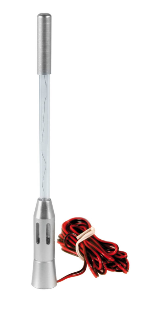 Allu-Led, stelo antenna 12V - &Oslash; 6 mm - Blu