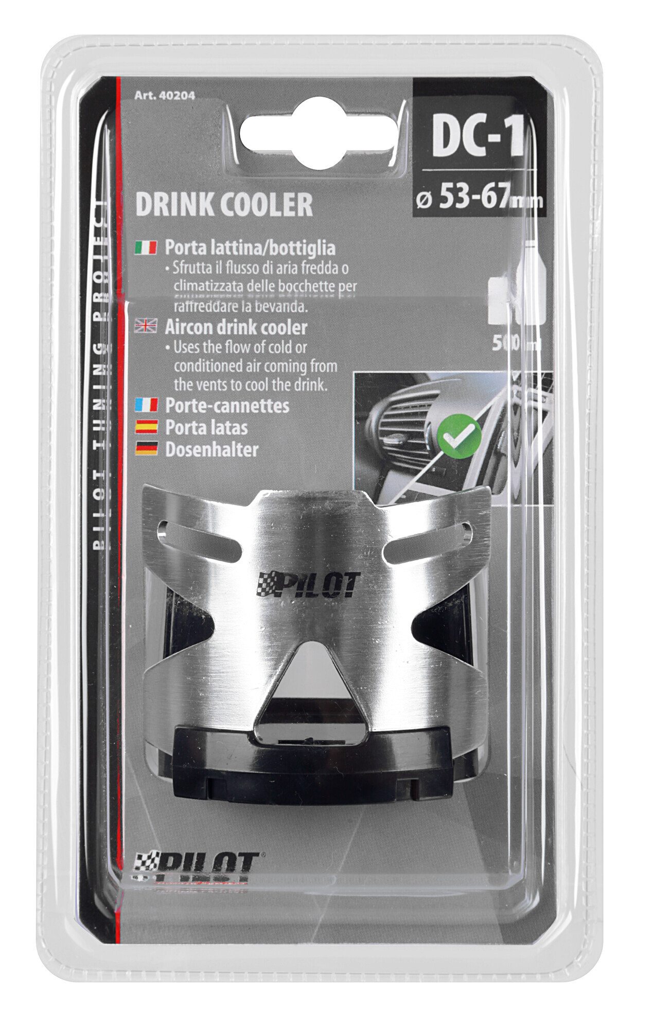 Drink-Cooler, porta lattina - immagine 2