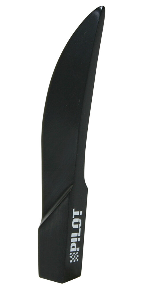 Air-Cut Short, stelo antenna - 9,5 cm - Nero