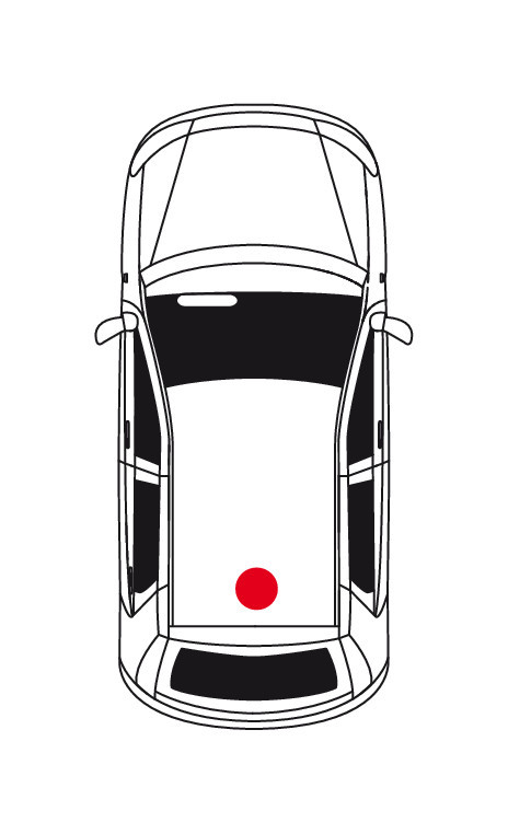 Antenna a tetto - 30 cm - immagine 3