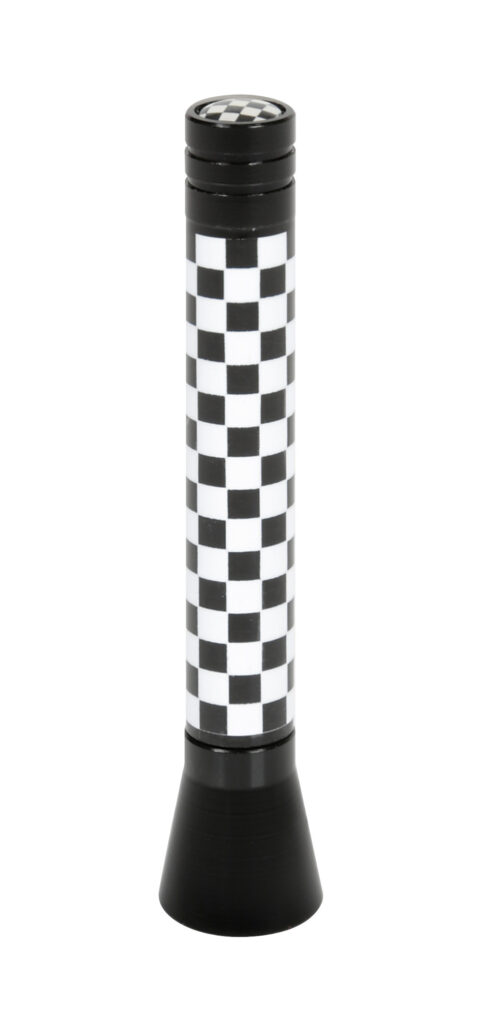 Flag, stelo antenna - 8 cm - Chequered