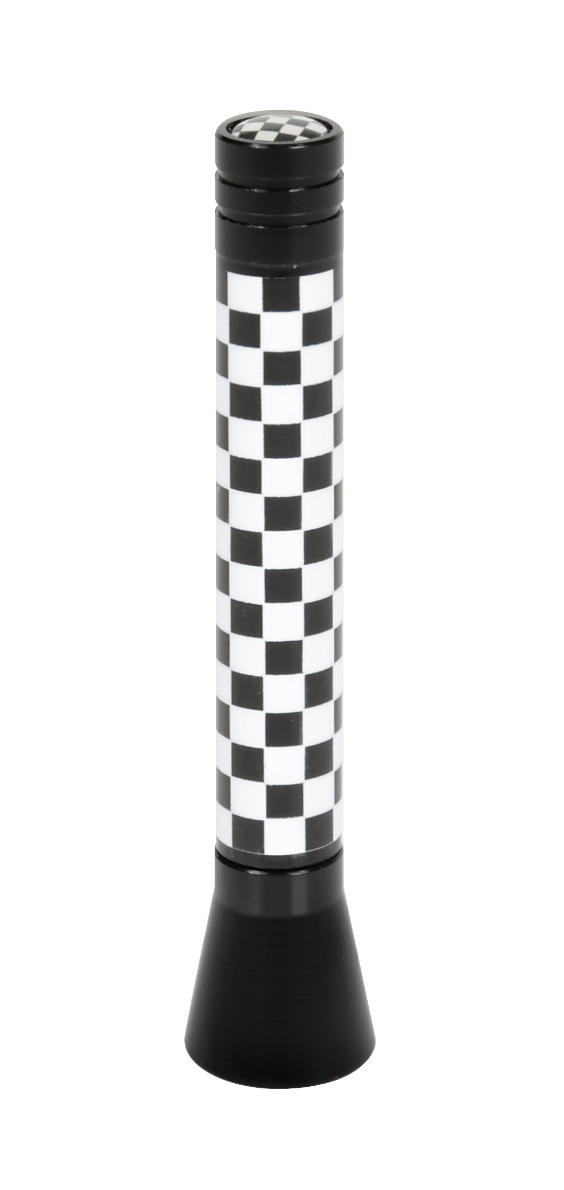 Flag, stelo antenna - 8 cm - Chequered