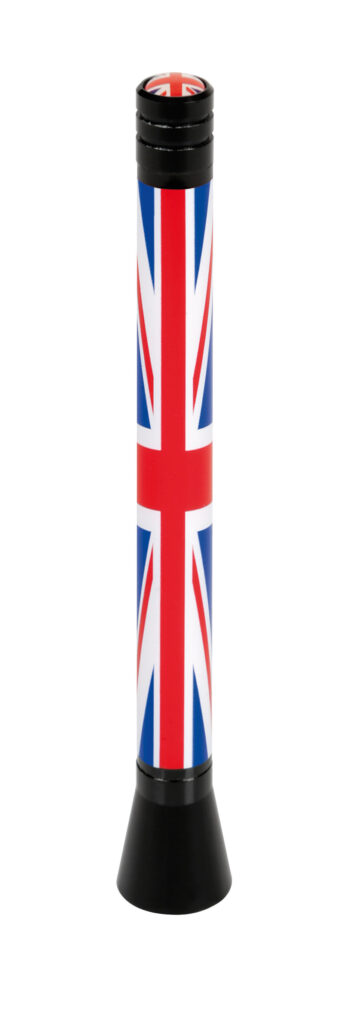 Flag, stelo antenna - 11 cm - UK