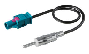 Adattatore antenna FAKRA maschio>DIN maschio - 19 cm