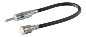 Adattatore antenna ISO femmina>DIN maschio - 19 cm