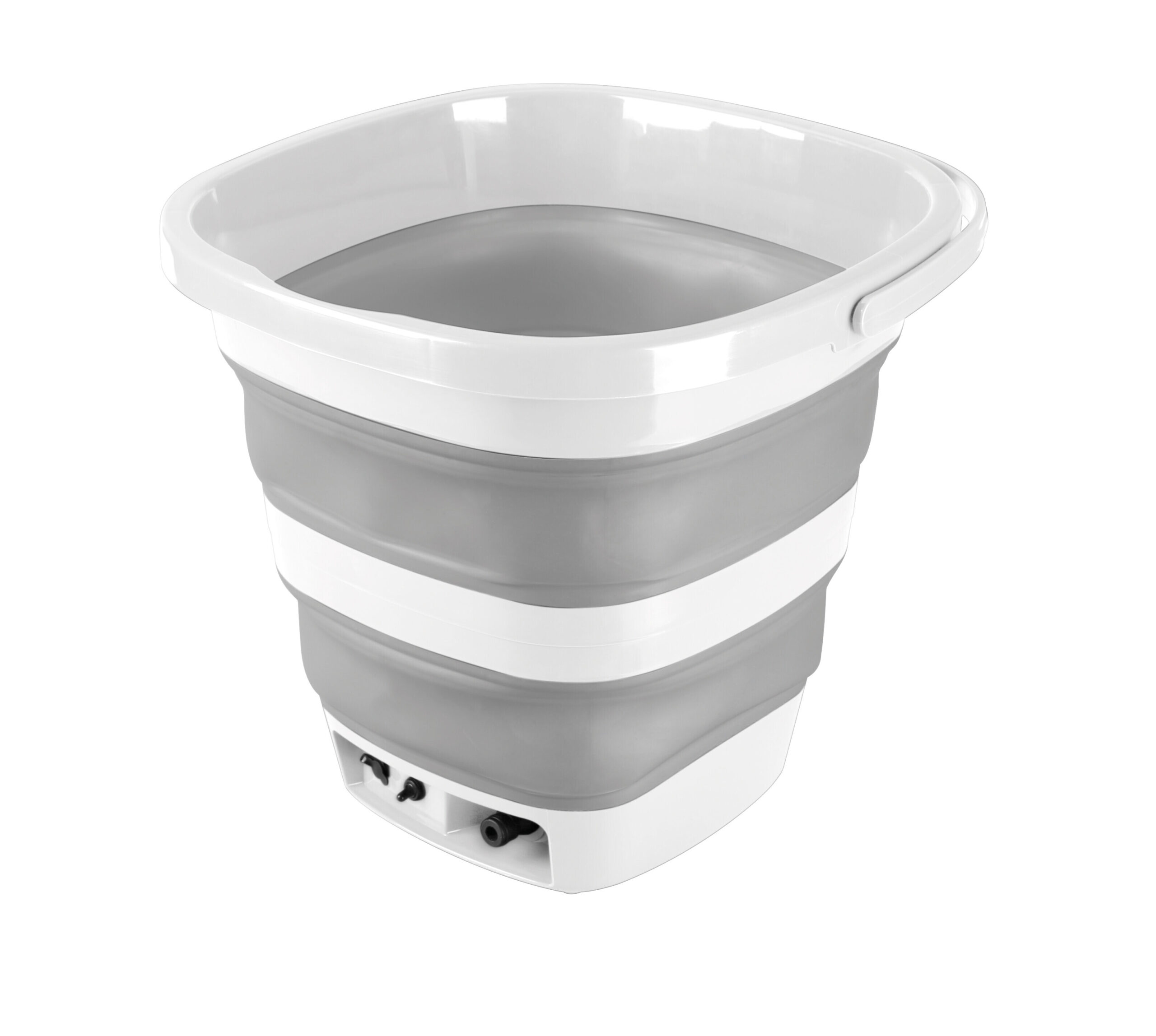 Aquarover, secchio pieghevole con pompa a batteria ricaricabile - 15 L - immagine 3