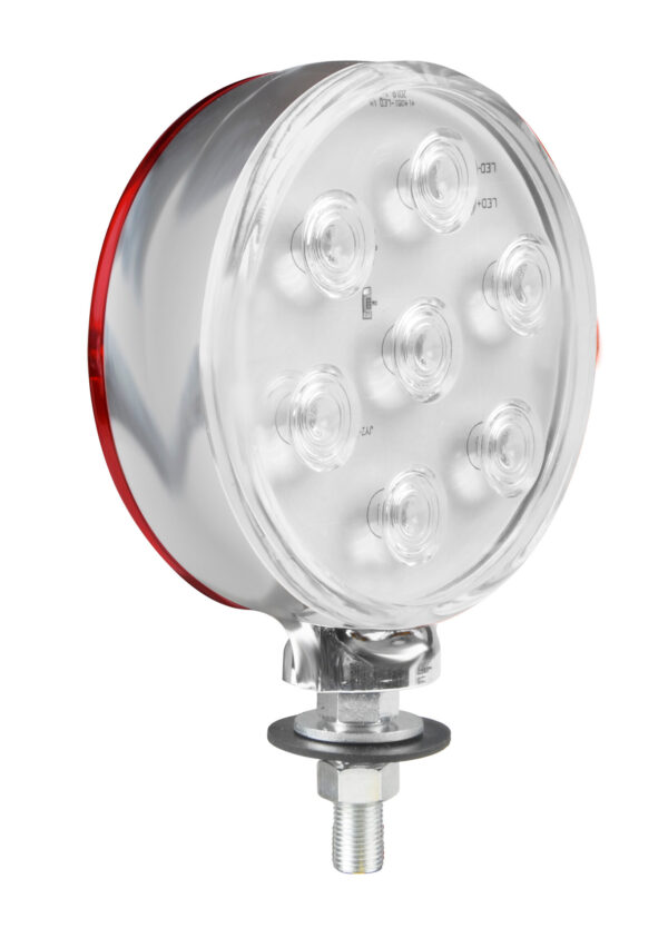 Loki-Led, luce decorativa, doppia funzione - 14 Led - 12/24V - Rosso/Bianco