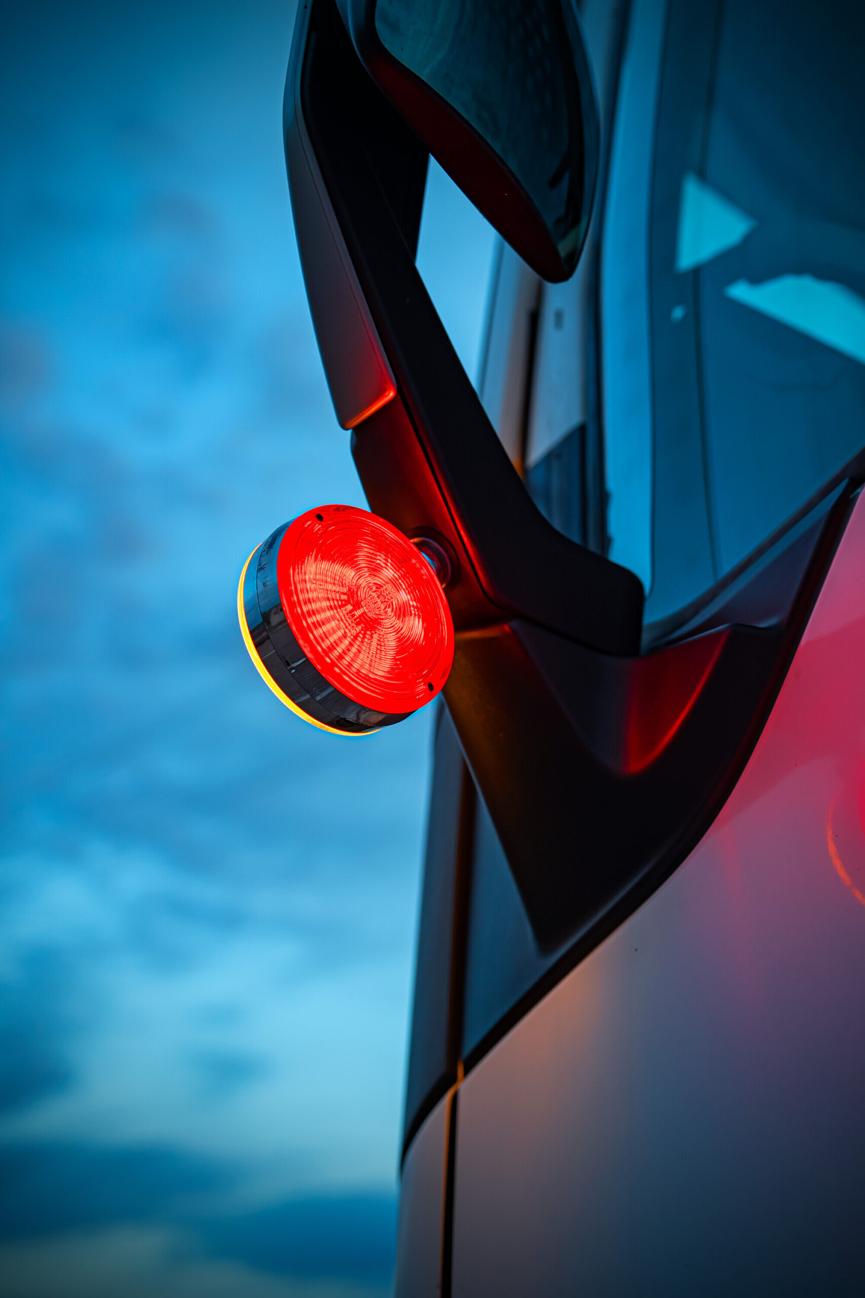 Loki-Star, luce decorativa, doppia funzione - 54 Led - 12/24V - Rosso/Arancio - immagine 9