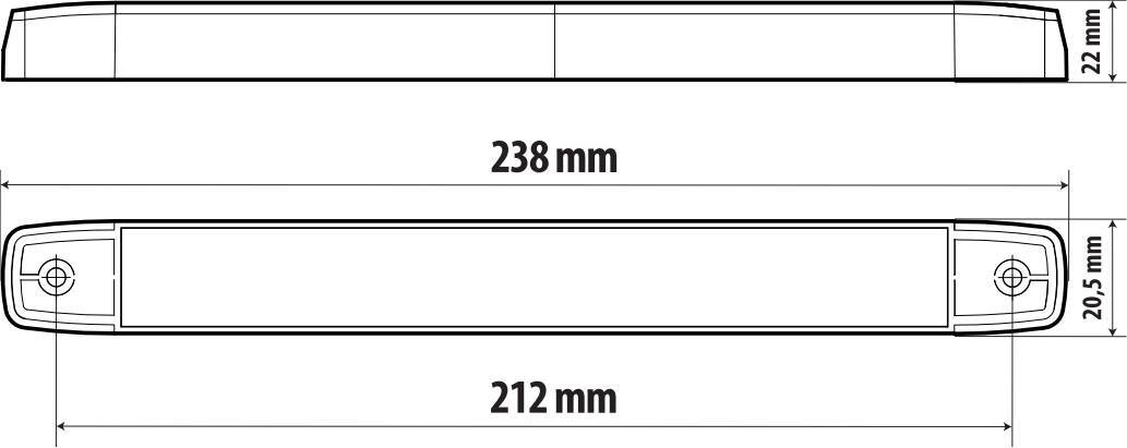 Luce decorativa - 16 Led - 12/24V - Bianco - immagine 7