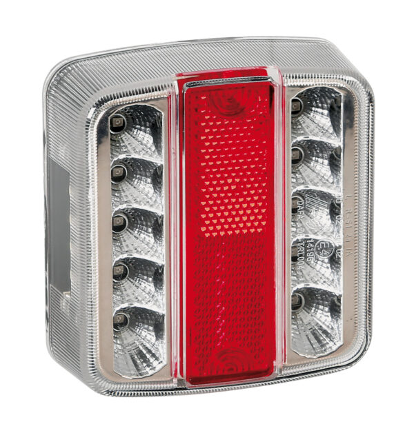 Full-Led, fanale posteriore a 14 Led, 12V