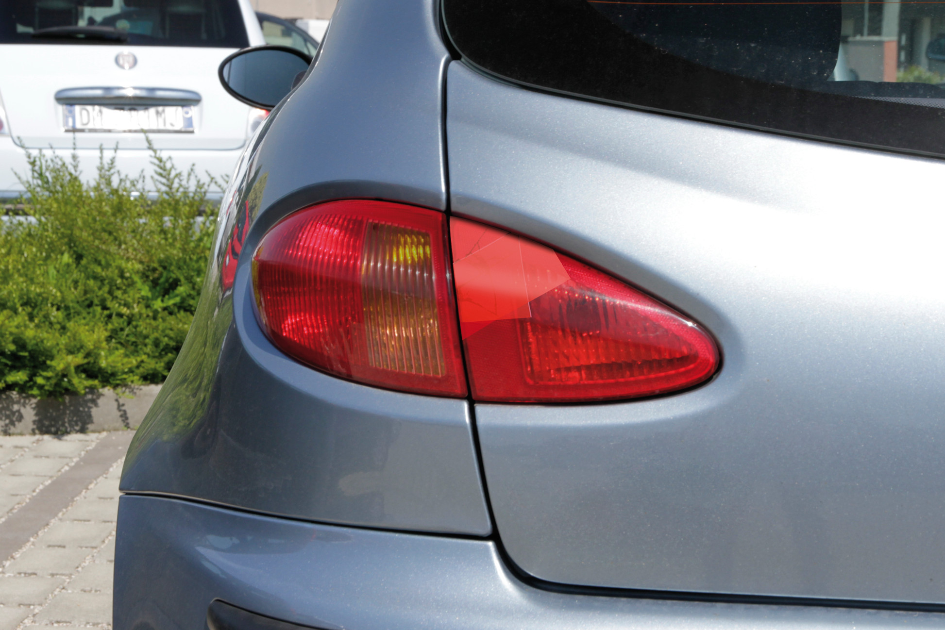 Nastro adesivo per riparazione fanali - 5x150 cm - Rosso - immagine 4