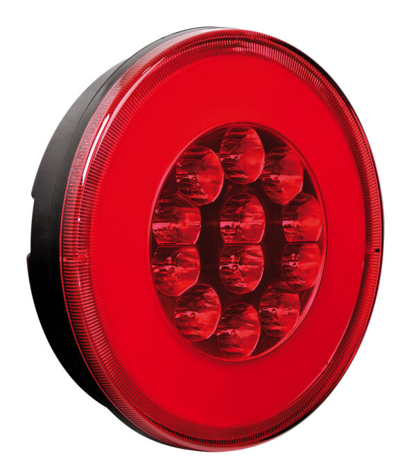 Rear fog O-LED, fanale retronebbia e posizione a led, 12/24V