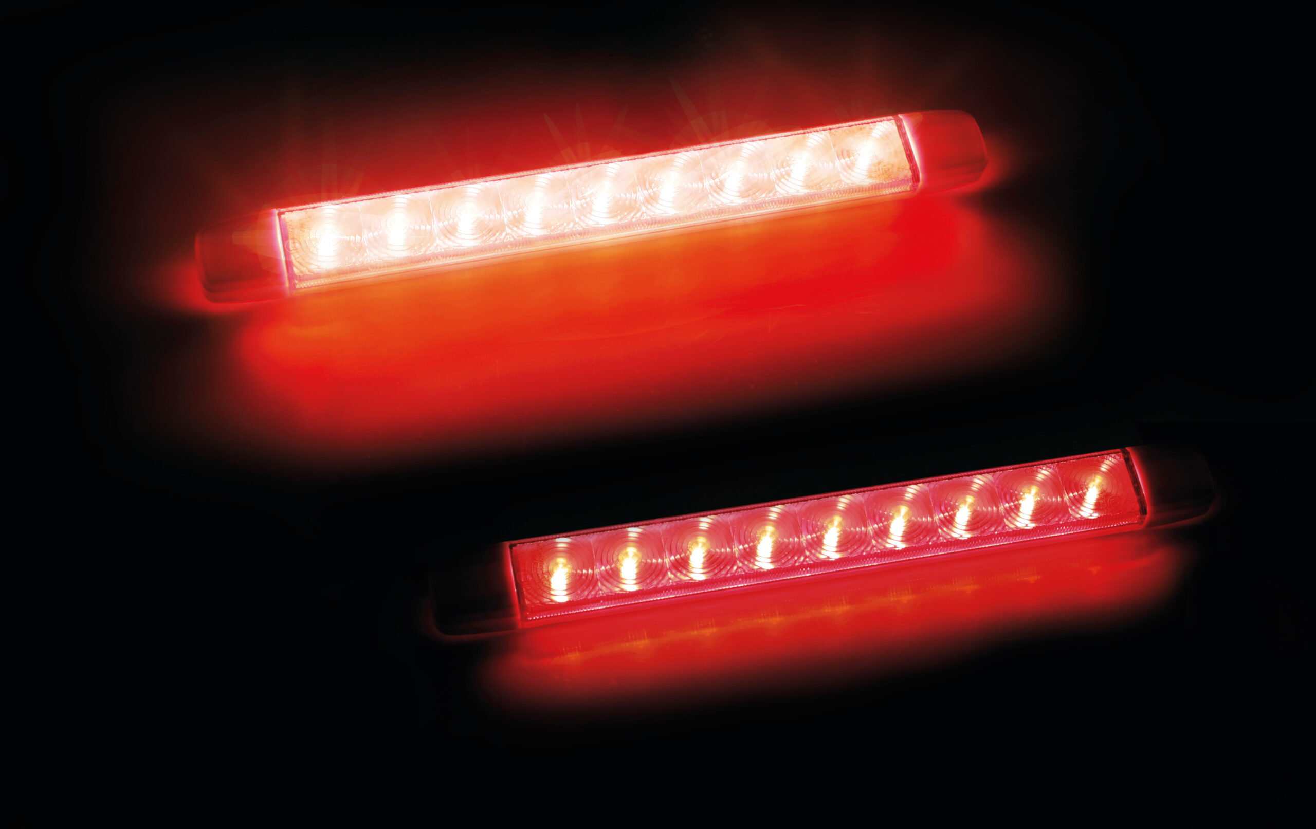 Illumi, luce ingombro - 9 Led - 12/24V - Rosso - 2 funzioni - immagine 3
