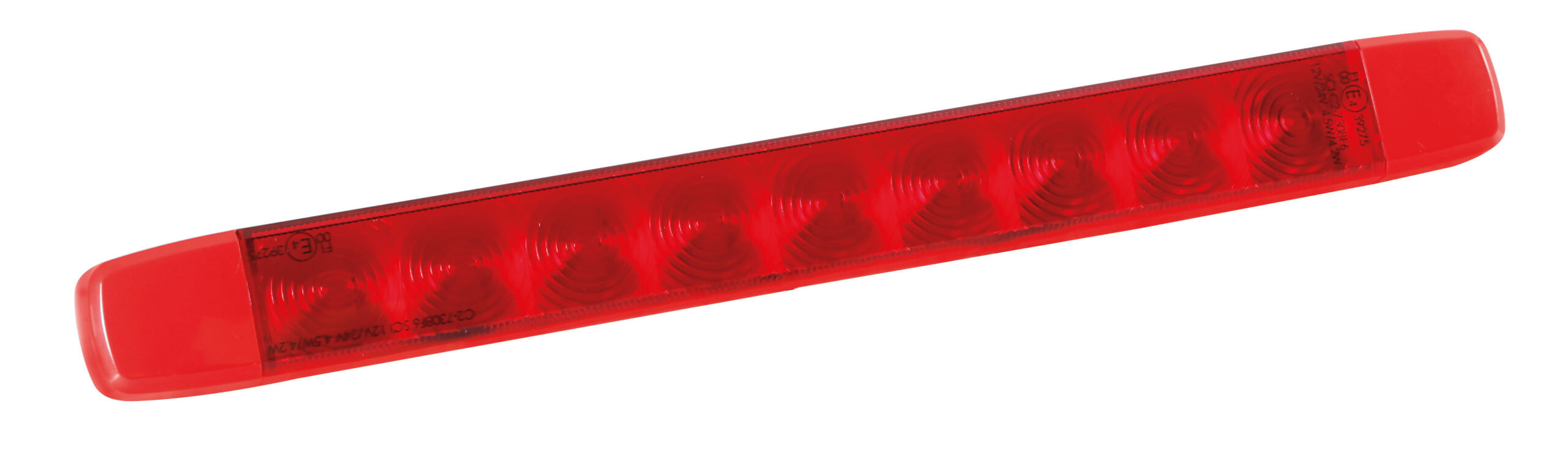 Illumi, luce ingombro - 9 Led - 12/24V - Rosso - 2 funzioni