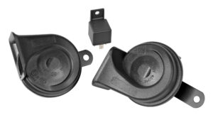 Avvisatore acustico bitonale, &Oslash; 85 mm - 12V