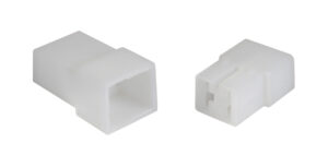 Kit 10 connettori rapidi a 2 vie per terminali non isolati