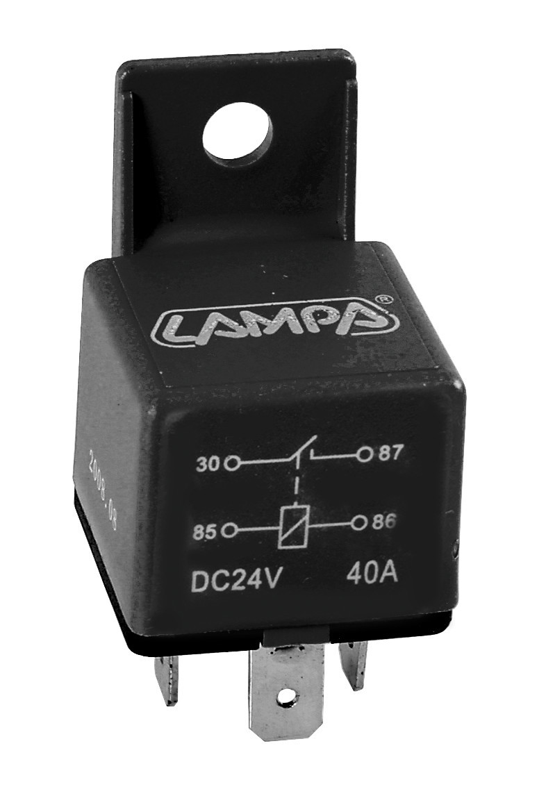 Relè universale 24V - 40A - 4 contatti
