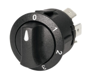 Interruttore a rotazione - 12/24V - 10A