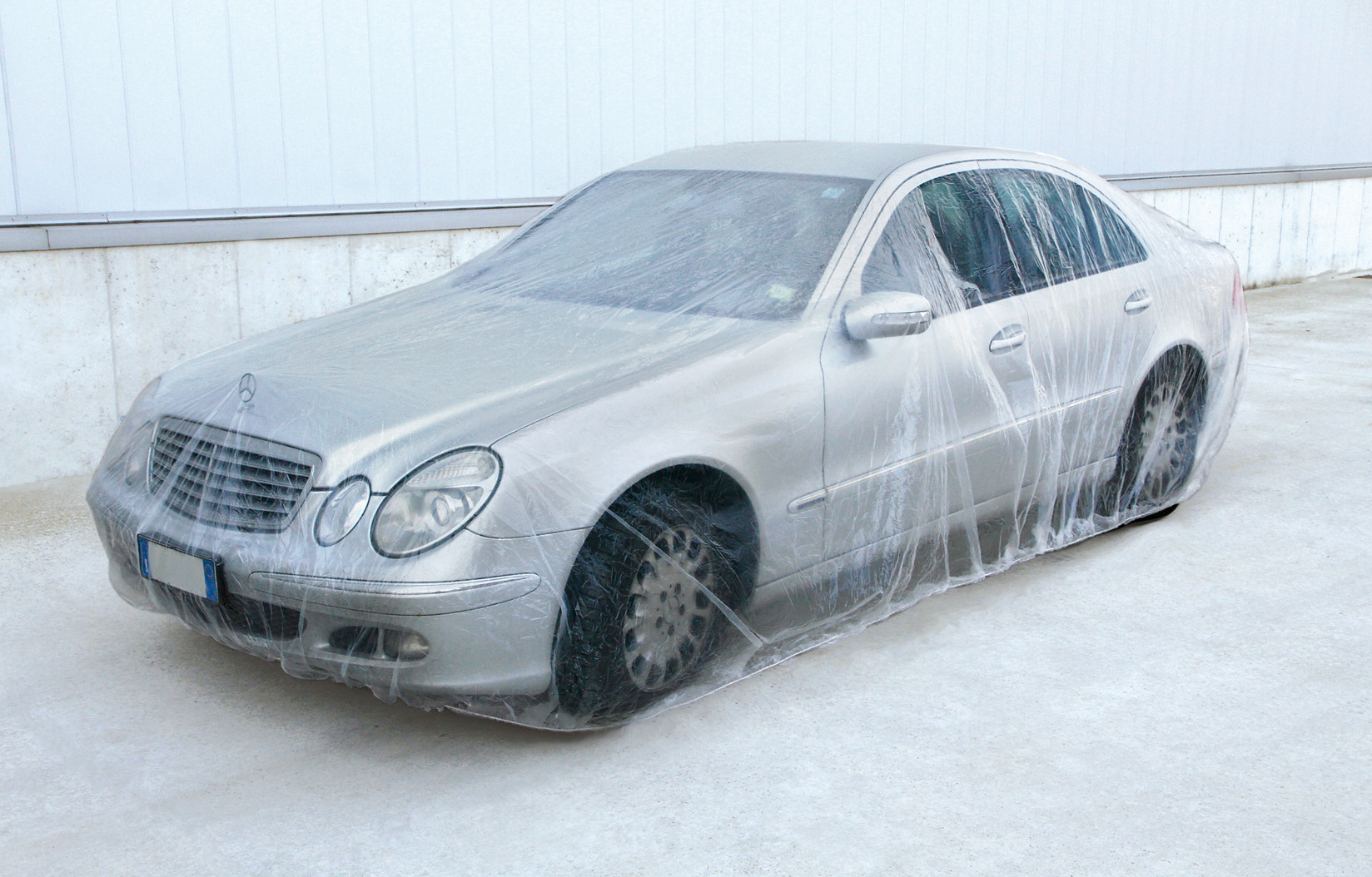 Protezione copriauto in PE - S - 6x3,5 m - immagine 2