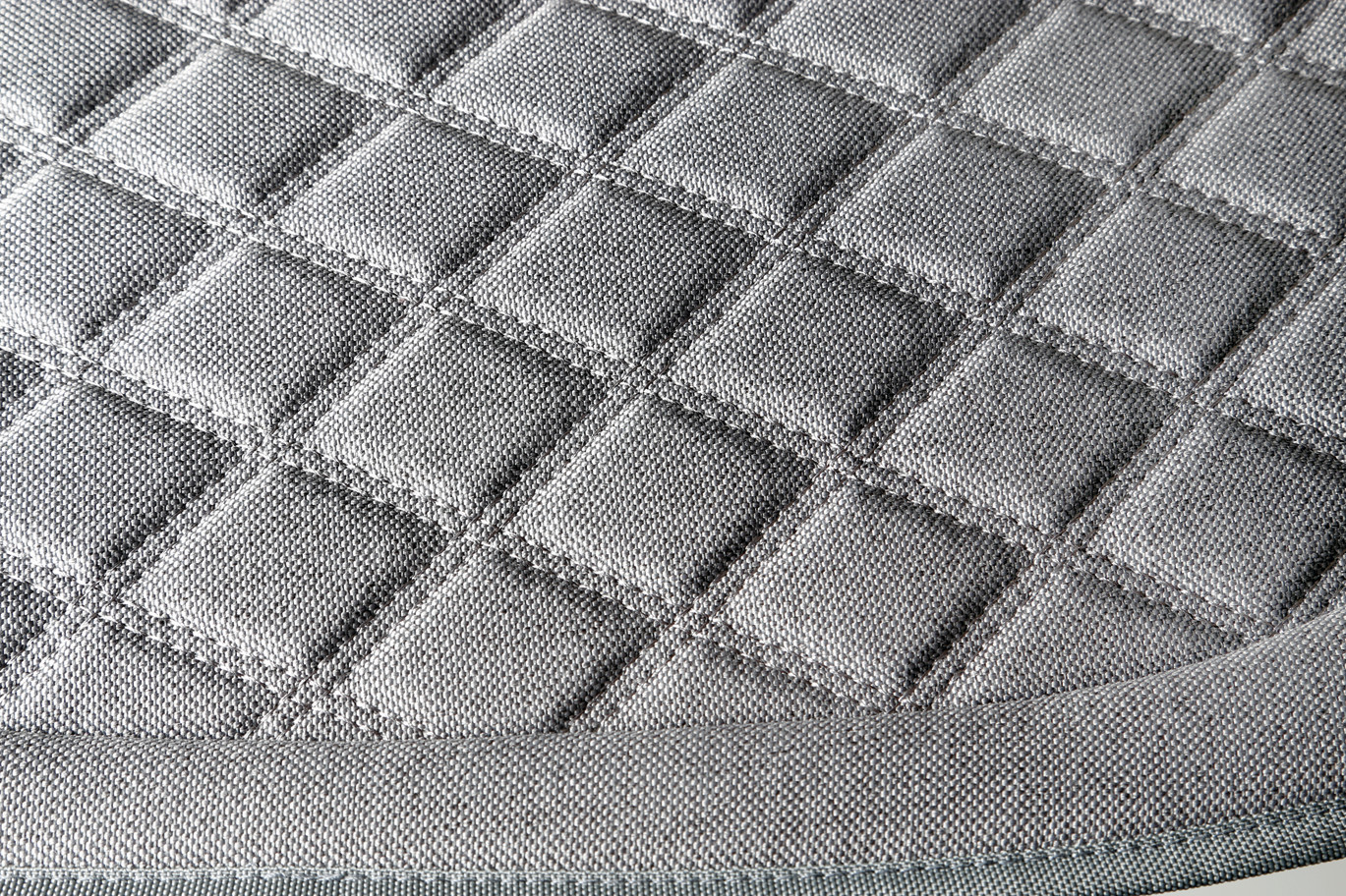 Venice, coppia coprisedili anteriori in fresco tessuto tekno-lino di poliestere - Grigio - immagine 2