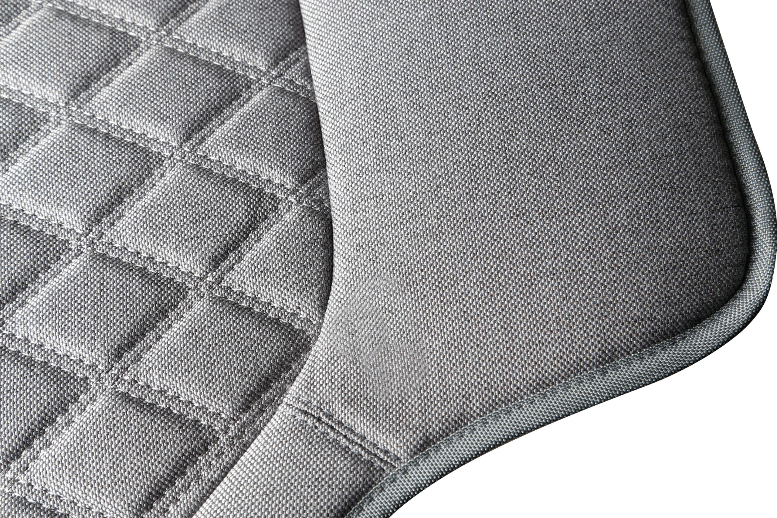 Venice, coppia coprisedili anteriori in fresco tessuto tekno-lino di poliestere - Grigio - immagine 3