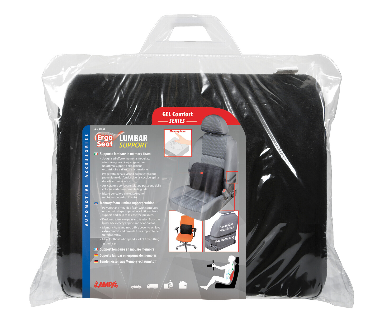 Supporto lombare in memory-foam 3 Supporto lombare in memory-foam - immagine 3