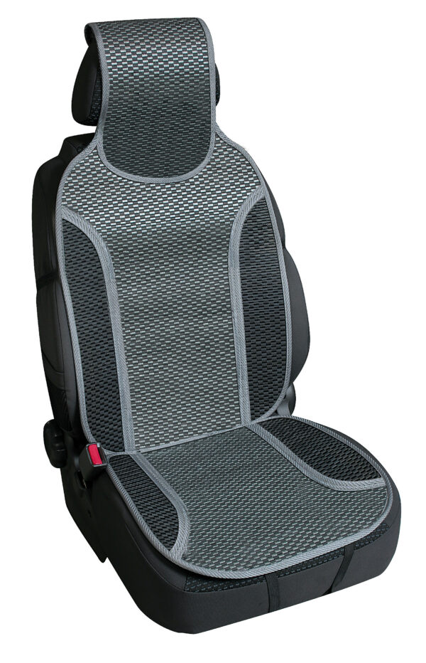 Fresco-Tech, schienale estivo in fibra naturale di bamb&ugrave; - Grigio