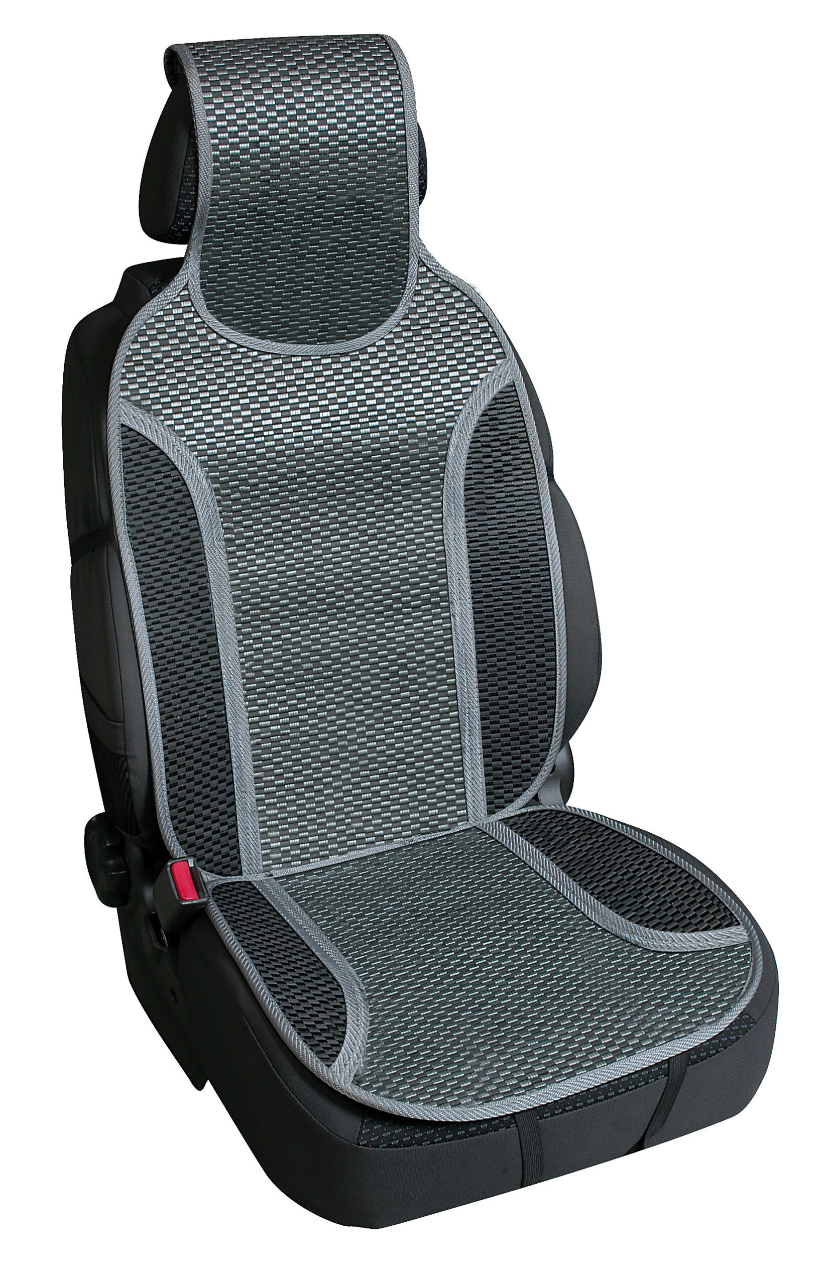 Fresco-Tech, schienale estivo in fibra naturale di bambù - Grigio 1 Fresco-Tech, schienale estivo in fibra naturale di bambù - Grigio