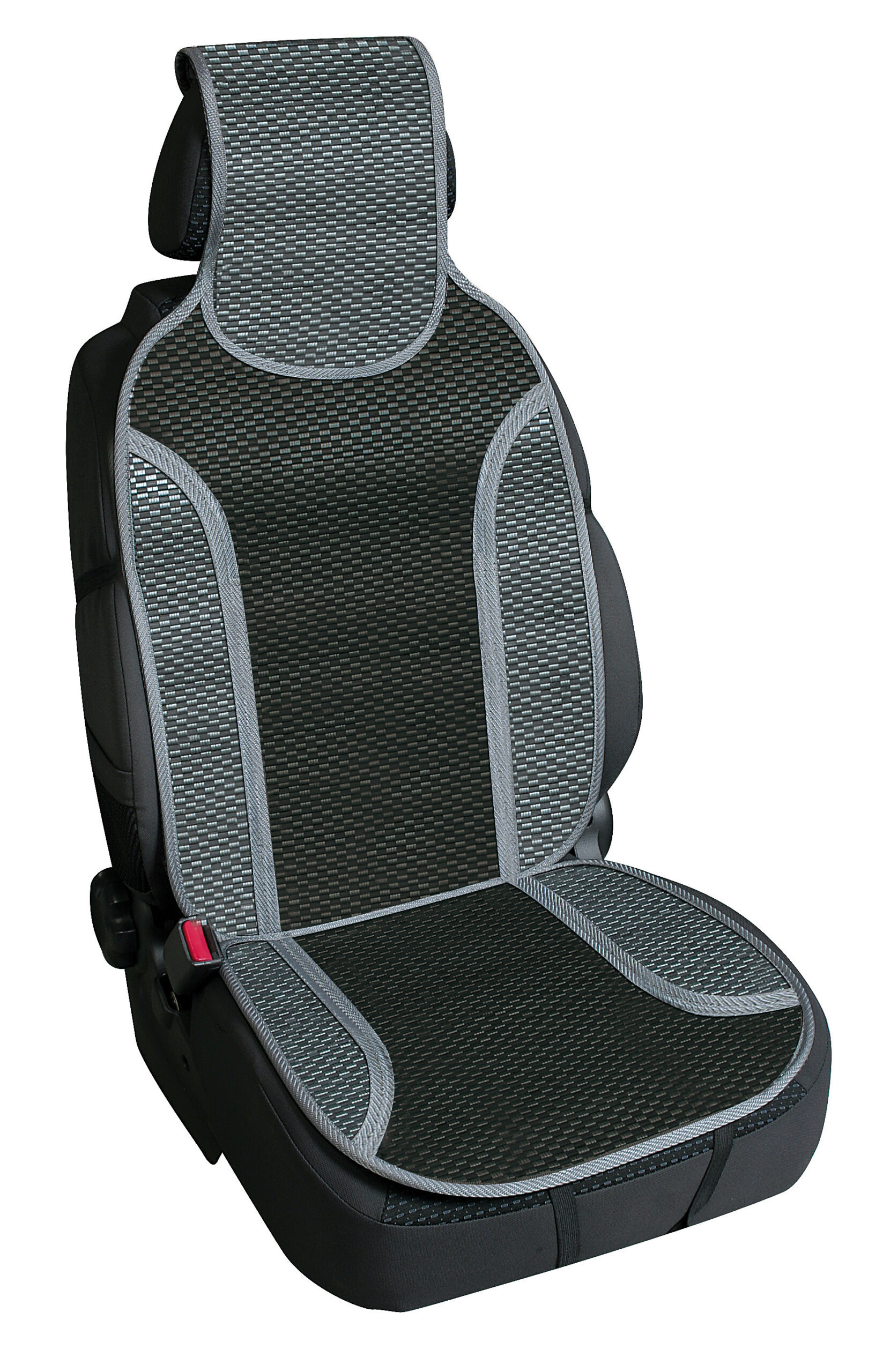 Fresco-Tech, schienale estivo in fibra naturale di bambù - Nero 1 Fresco-Tech, schienale estivo in fibra naturale di bambù - Nero