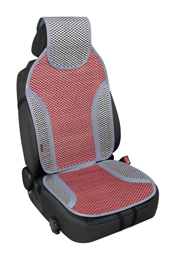 Fashion-Fresh, schienale estivo in fibra naturale di bamb&ugrave; - Bordeaux