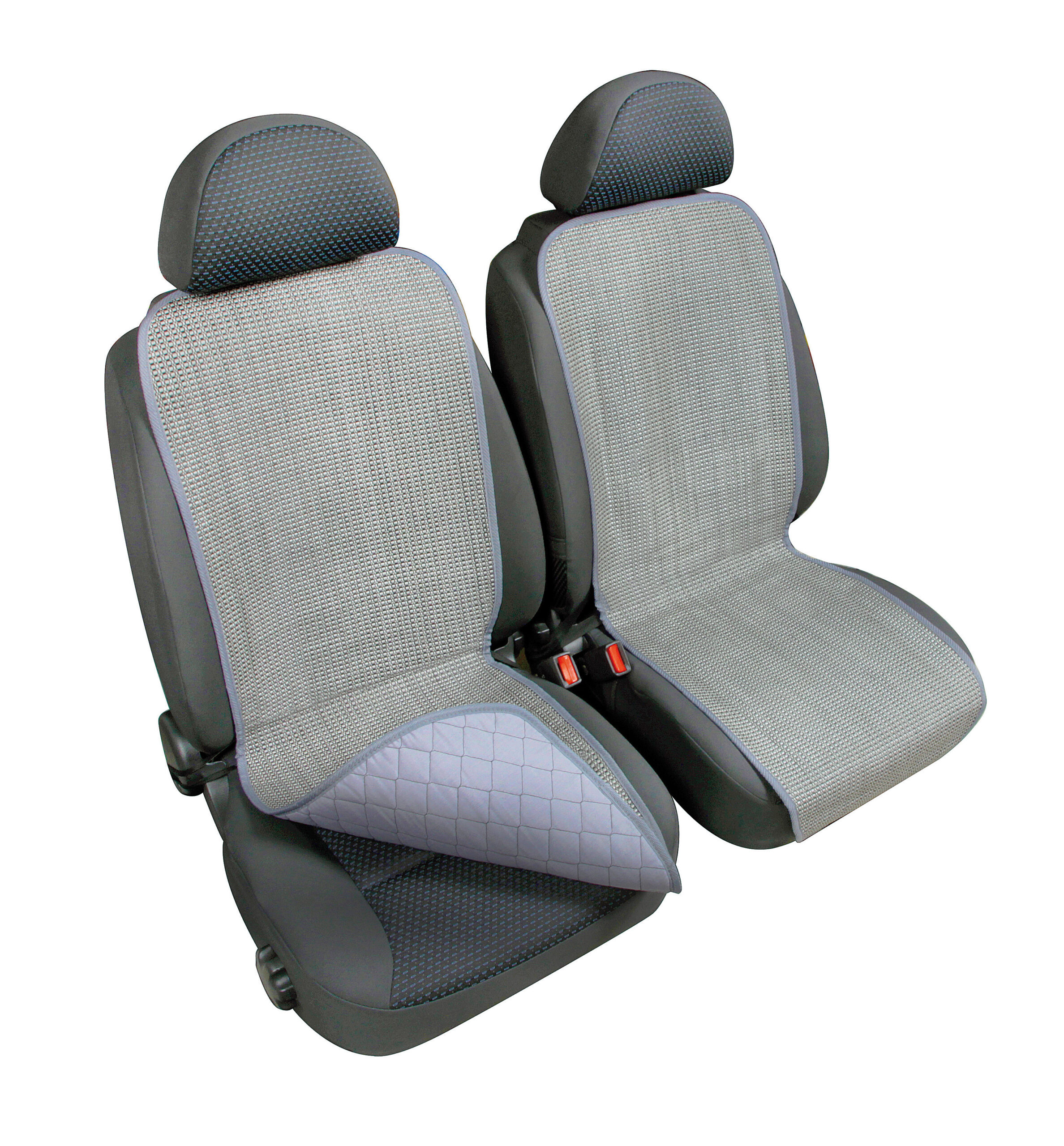 Strips, coppia schienali double-face - Grigio 2 Strips, coppia schienali double-face - Grigio - immagine 2